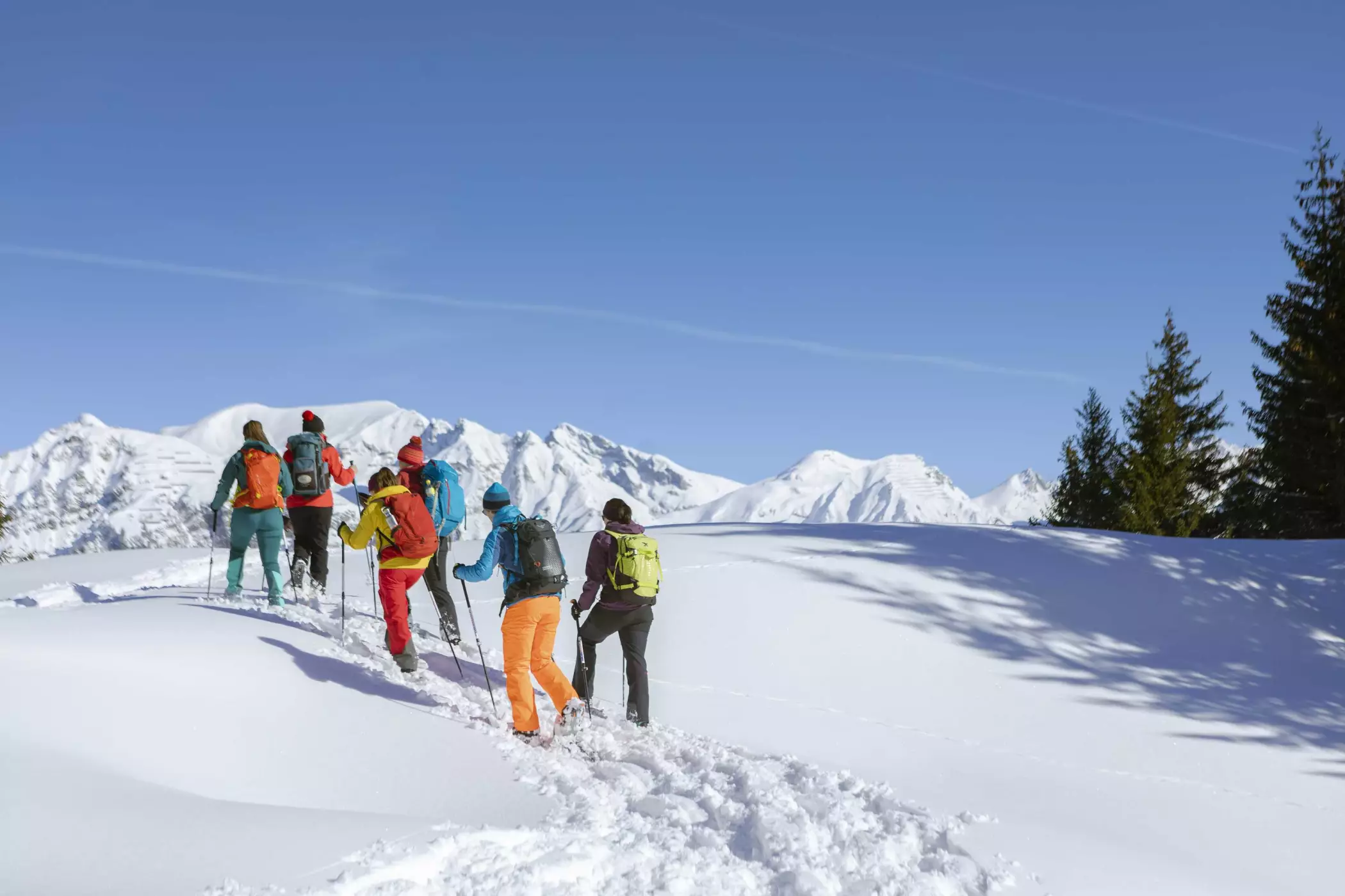 Schneeschuhwandern in Vorarlberg
